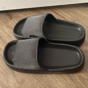 Women’s Black Slide Sandals